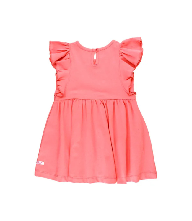 Rufflebutts Strawberry Butterfly Sleeve Dress