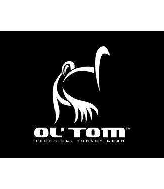 Ol' Tom Window Decal White