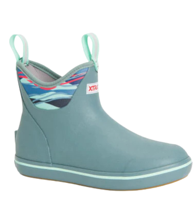 XtraTuf Women's 6" Printed Ankle Deck Boot