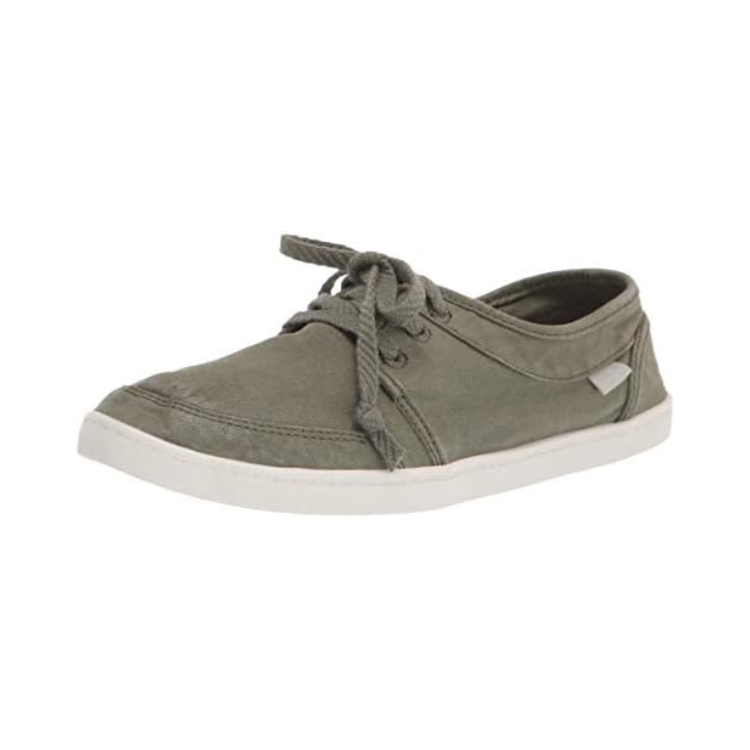 Sanuk Pair O Dice Lace Military Green Rock Outdoors