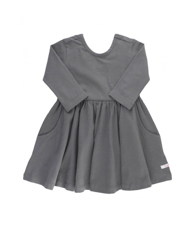 Rufflebutts Solid Twirl Dress