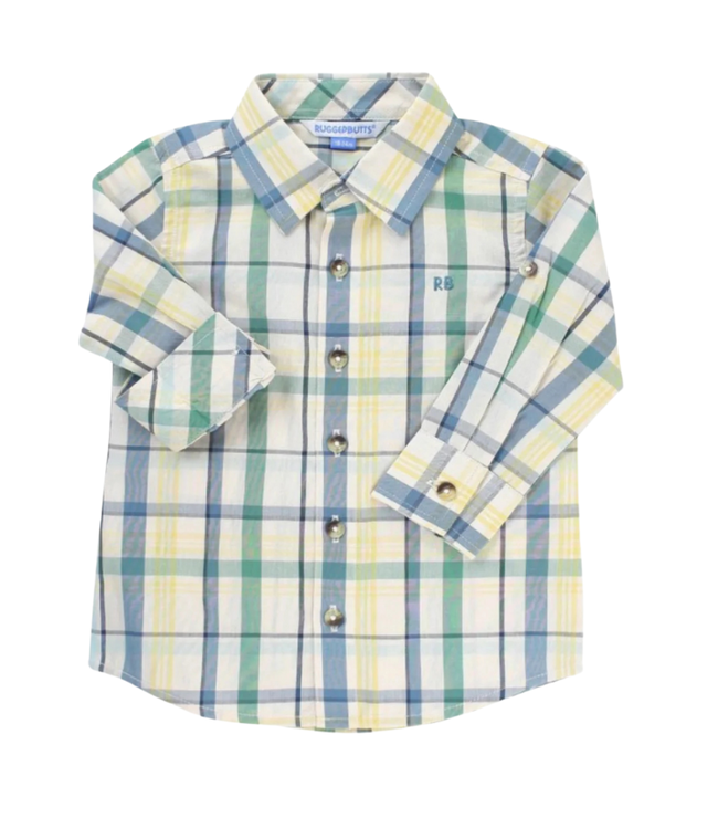 Ruggedbutts Sawyer Plaid Button Down Shirt