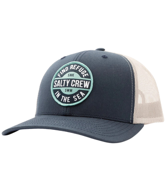 Salty Crew Salty Crew Landing Retro Trucker Navy/Silver