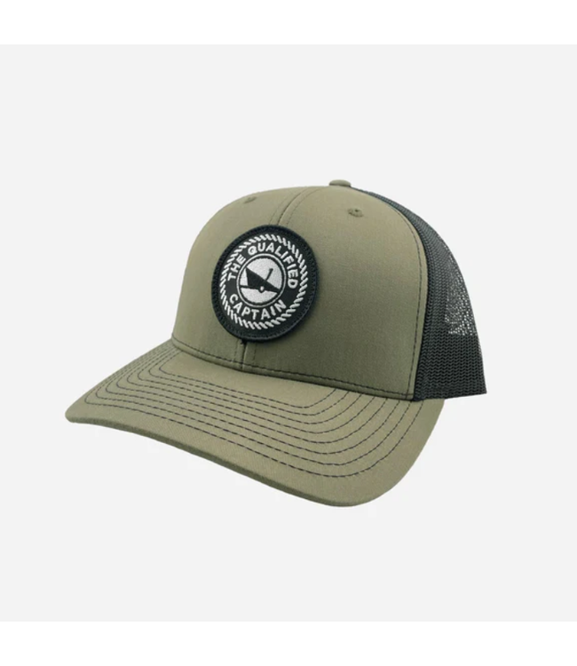 The Qualified Captain Embroidered Patch Hat