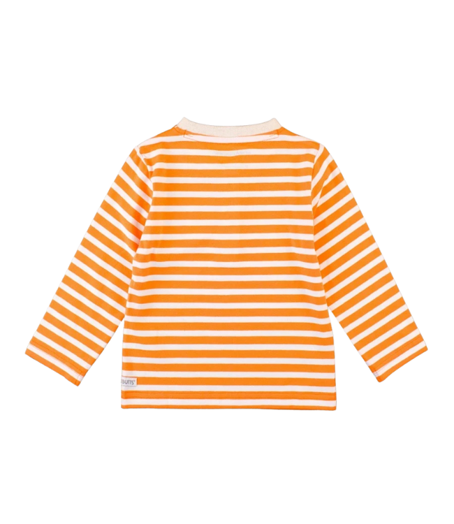 Ruggedbutts Stripe Henley LS Tee