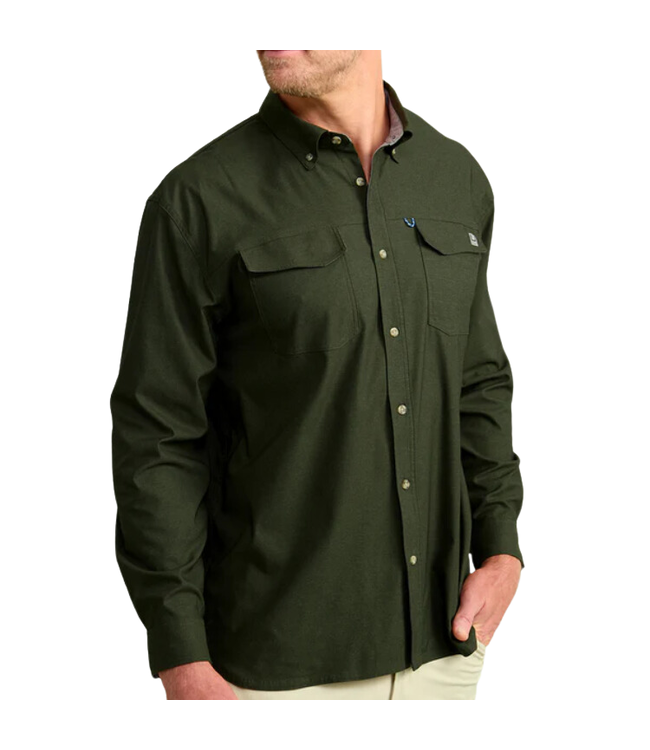 Huk Huk Hawser Heather Flannel