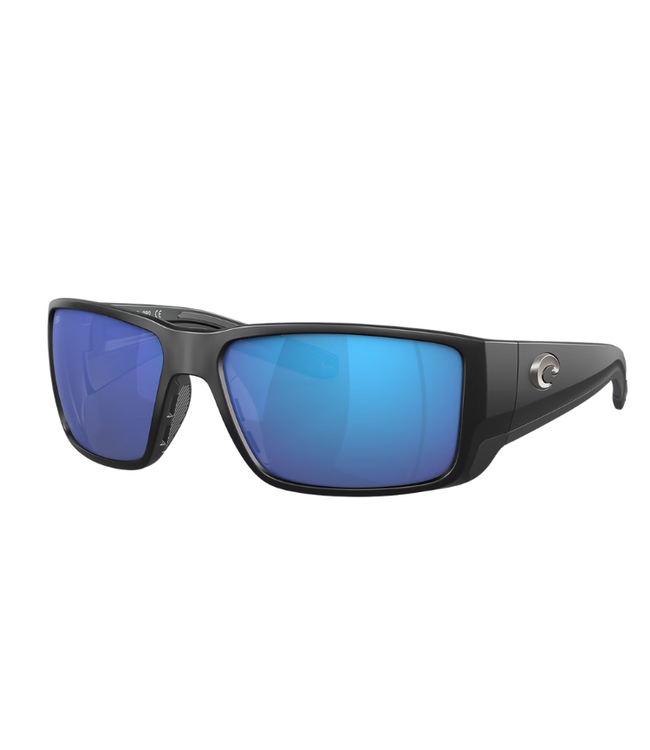Costa BlackFin Pro Matte Black Blue Mirror 580G Rock Outdoors