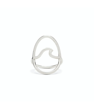 Puravida Puravida Large Wave Ring