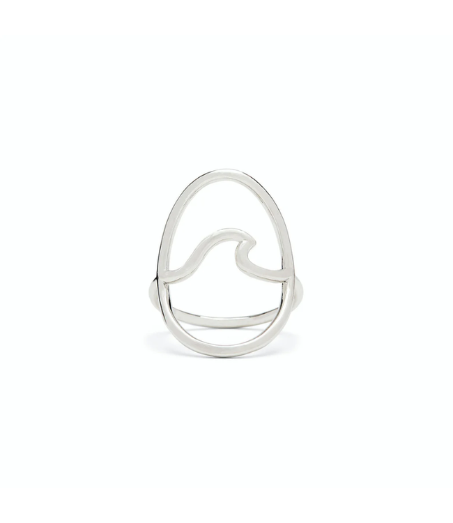 Puravida Large Wave Ring