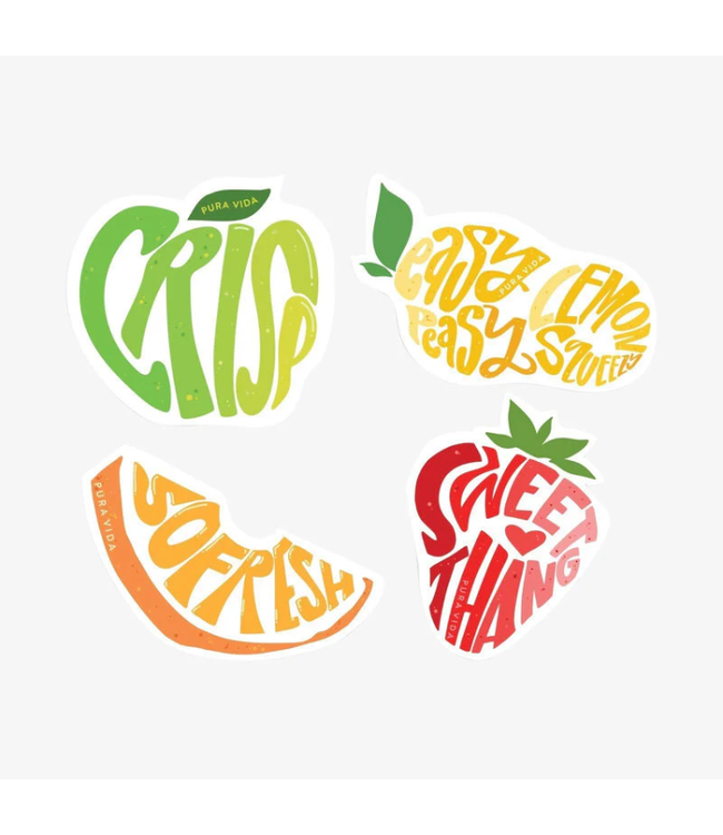 Pura Vida 4 Sticker Sheet