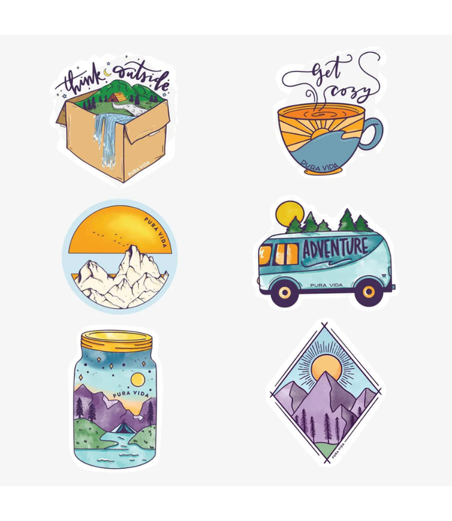 Puravida Sticker