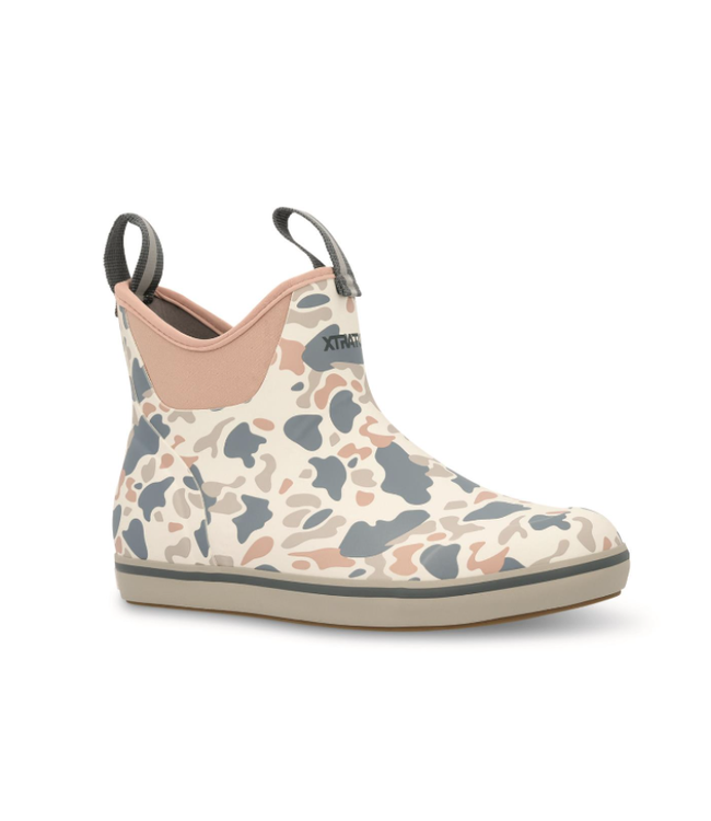 XtraTuf Women's 6" Printed Ankle Deck Boot