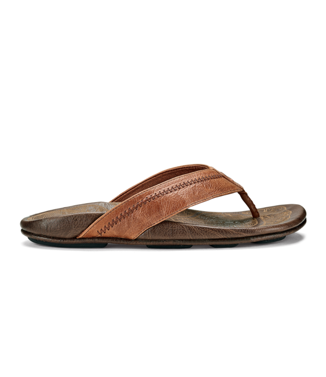 OluKai Hiapo M Rum/Dk Wood