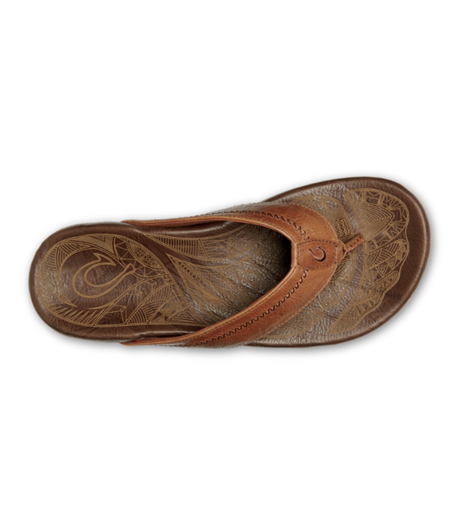 OluKai Hiapo M Rum/Dk Wood