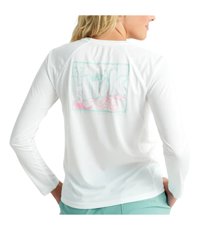 Huk Tropic Pursuit Crew LS Performance Shirt