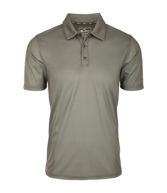 Drake Heathered Polo