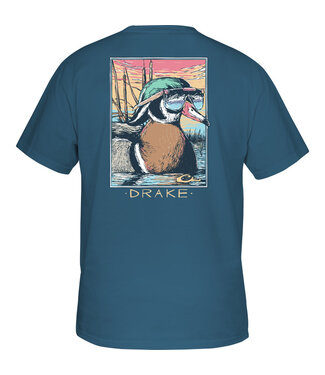 Drake Drake YTH Pop Art Wood Duck Sunglasses SS Tee