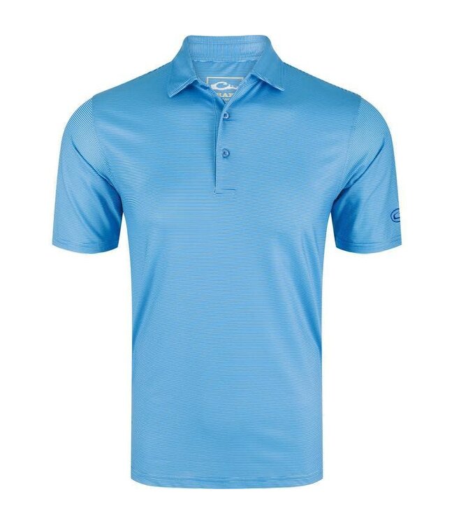 Drake Drake Performance Chalk Striped Polo