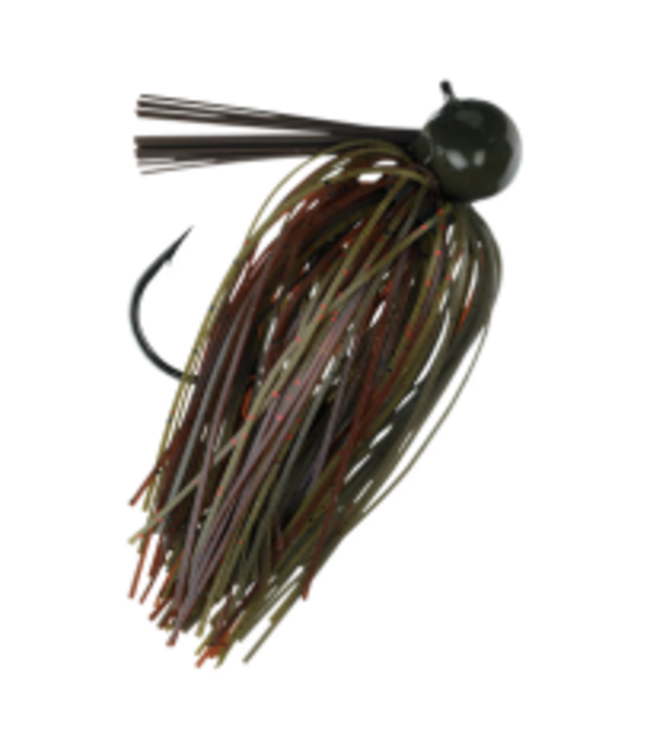Strike King Tour Grade Football Jig Green Pumpkin Craw 3/4