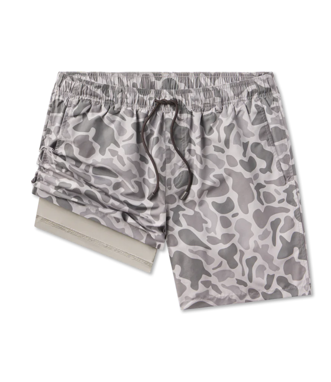 Southern Marsh Southern Marsh YTH La Costa Lined Camo Swim Trunk