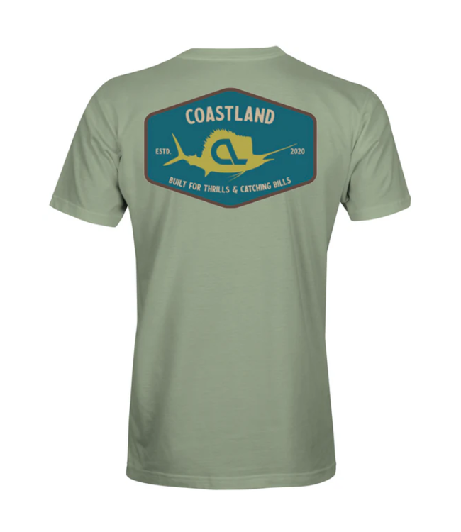 Coastland Sailfish Patch SS Tee