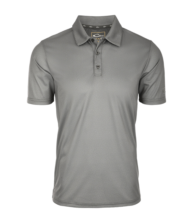 Drake Heathered Polo