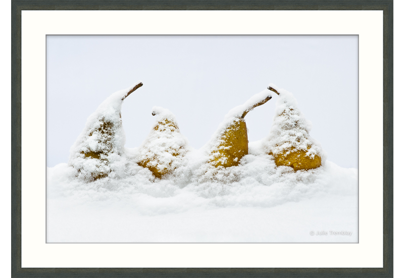 4 Snow Pears