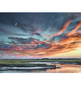 Prints Salt Marsh Sunset