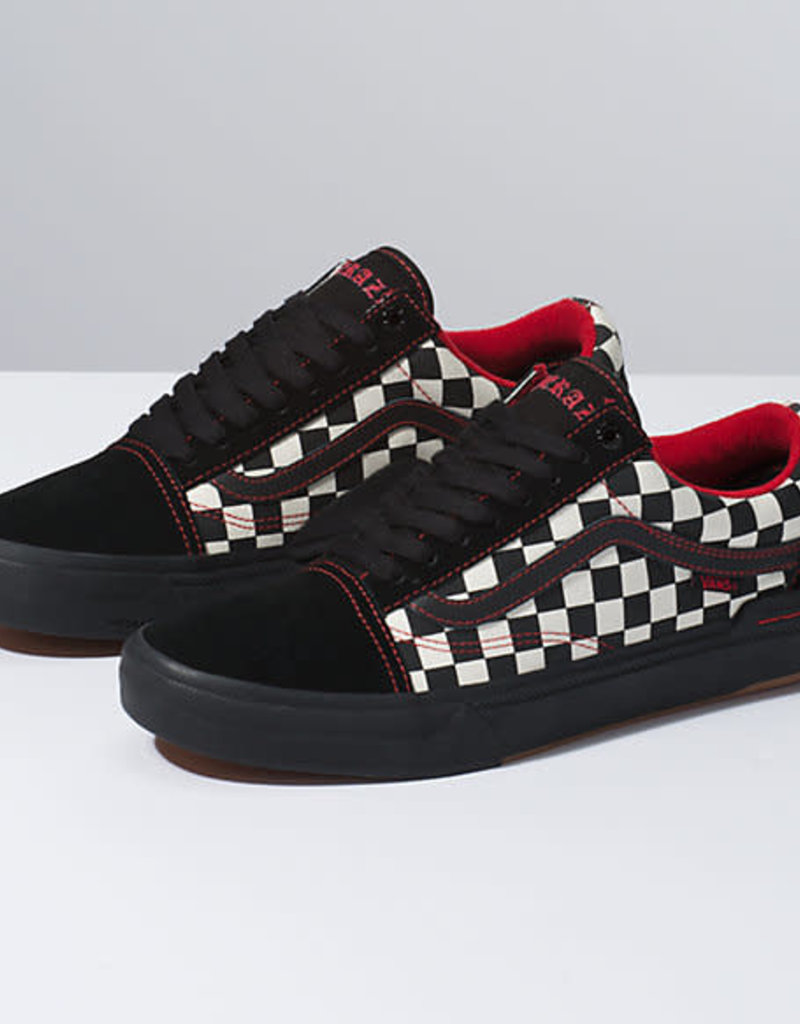 vans with checkered rim