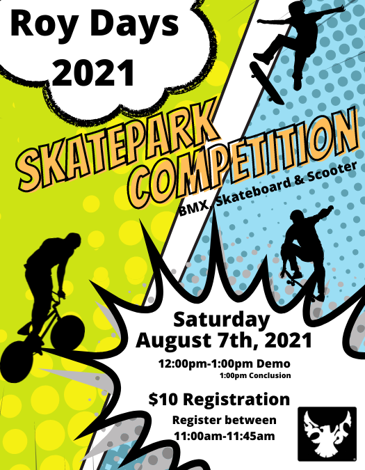 EVENTS & SALES Roy Days BMX, Skateboard and Scooter Competition