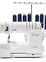 Baby Lock Babylock serger and cover stitch 8 threads Triumph