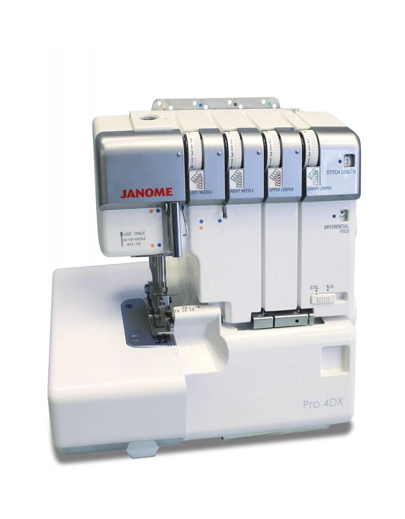 Janome surjeteuse 4 fils PRO4DX Pénélope sewing machines