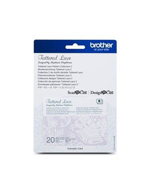 Brother Motifs Dentelle Tattered Lace Collection 2 pour ScanNCut