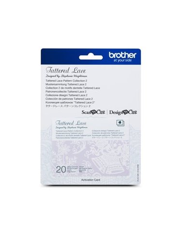Brother Motifs Dentelle Tattered Lace Collection 2 pour ScanNCut