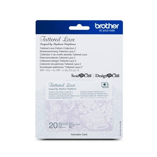 Brother Motifs Dentelle Tattered Lace Collection 2 pour ScanNCut