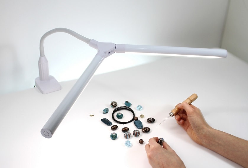 Accessoires Lampes Daylight : Loupes Avec Bras Flexible Daylight