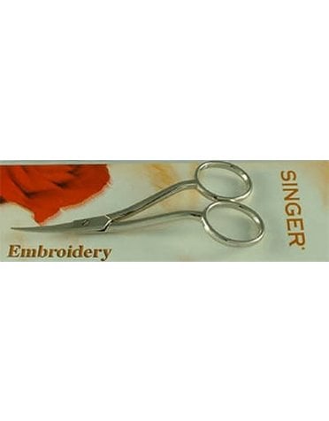 Singer Scissors 4 1 / 2 " embroidery double curves SINGER