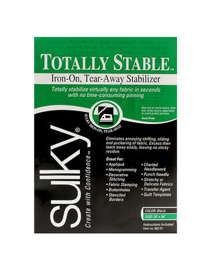 Sulky Paquet Sulky totally stable - noir - 50 x 91cm (20po x 36po)