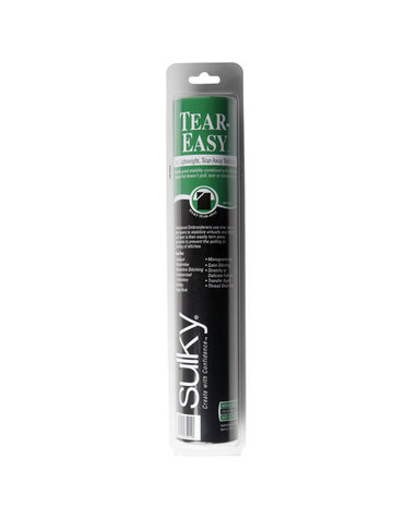Sulky Sulky TEAR-EASY soft stabilizer black (12'' X 11Vgs)