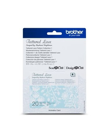 Brother Collectio#1 De Motifs Dentelle Tattered Lace ScanNCut