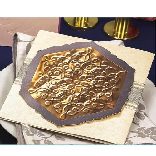 Brother Embossing Brass Metal Sheets