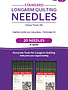 Groz - Beckert Standard longarm needles - Two packages of 10 (16/100-R, Sharp)
