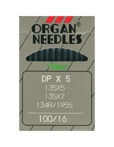 Organ Aiguille Organ DPX5 Pqt 10 Gr16BP