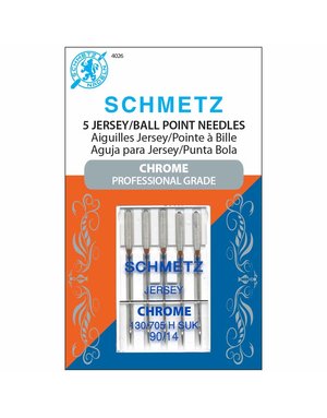 Schmetz Aiguilles Schmetz #4026 Chrome Jersey - 90/14 - 5 unités