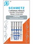 Schmetz Aiguilles Schmetz #4009 chrome universelles 80/12 - 5 unités