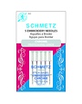 Schmetz Schmetz #4020 needles chrome embroidery - 90/14 - 5 count