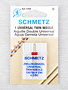 Schmetz Schmetz #1794 twin needle carded - 80/12 - 4.0mm - 1 count