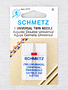 Schmetz Aiguille double Schmetz #1771 - 100/16 - 4.0mm - 1 unité