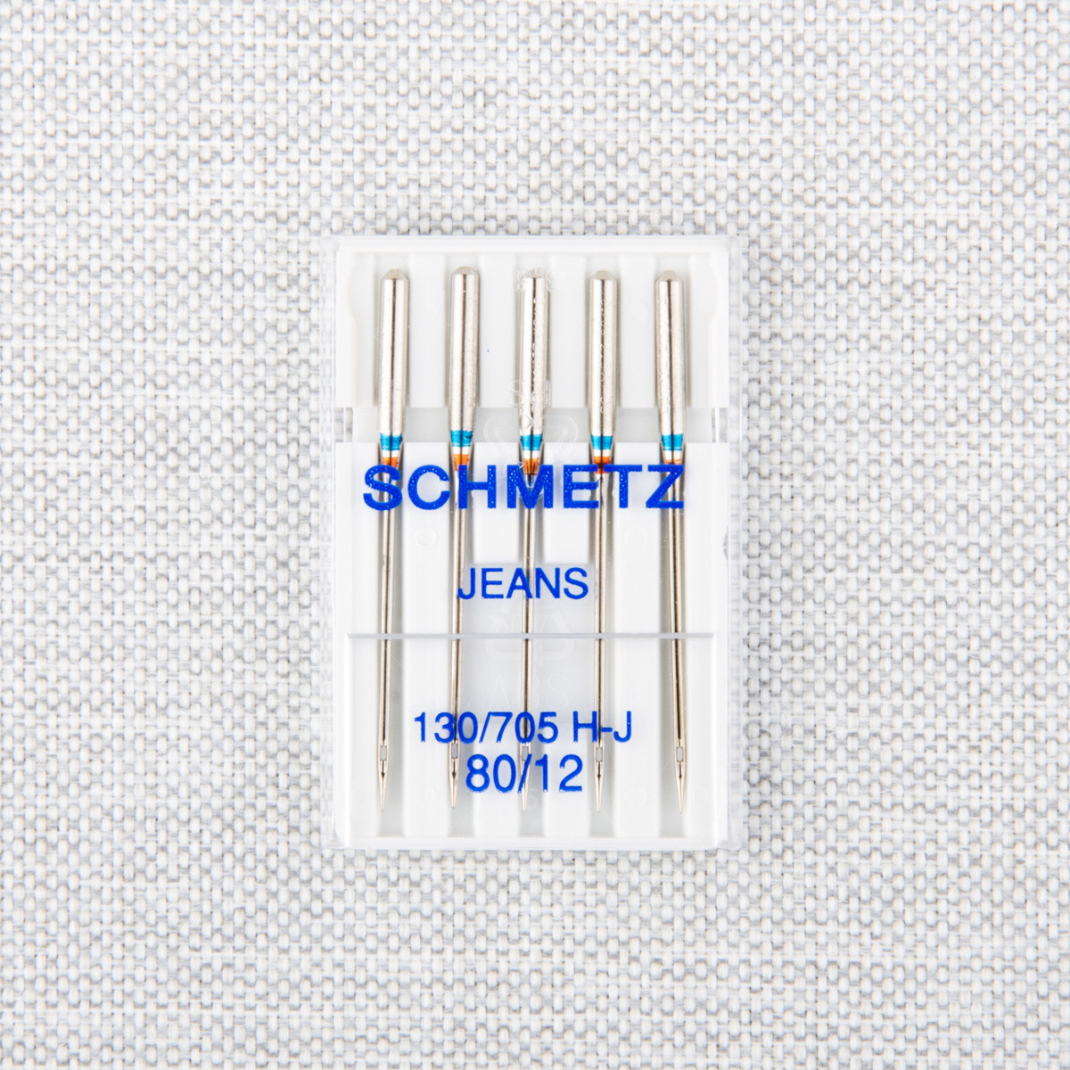 Schmetz Schmetz #1781 denim needles carded - 80/12 - 5 count