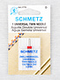 Schmetz Aiguille double Schmetz #1770 - 90/14 - 3.0mm - 1 unité